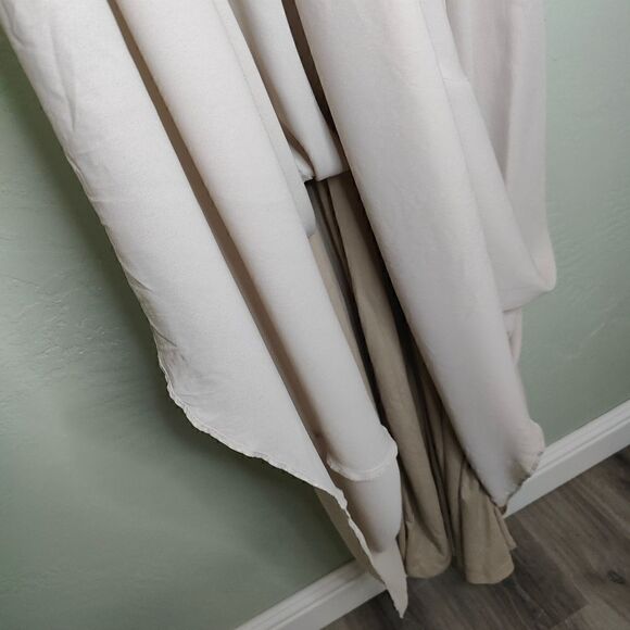 Show Me Your MuMu Soft Beige Floor Length Maxi Bridesmaid Dress - Picture 10 of 13